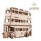 Ugears Drewniane Puzzle Mechaniczne 3D Harry Potter Autobus Rycerski
