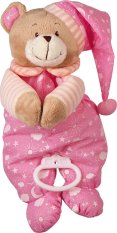 small foot Glazbeni medvjedić rozi