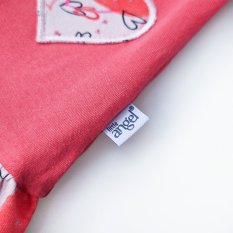 Tunika cienka Outlast® - truskawkowa/serduszka