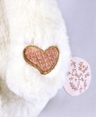Doudou Conjunto Presente Ursinho de Peluche com Mantinha 30 cm rosa