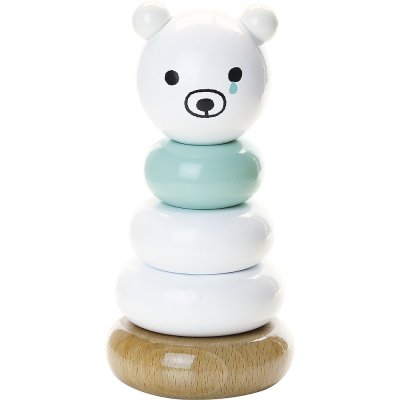 Vilac Holz Stapelturm Trauriger Teddy