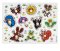 Detoa Puzzle d'encastrement en bois Taupek Grand