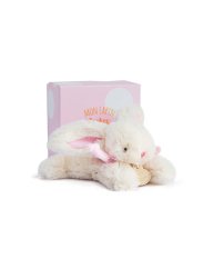 Doudou Geschenkset - Plüschhase Rosa 16 cm