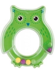 CANPOL BABIES Rattle owl - green