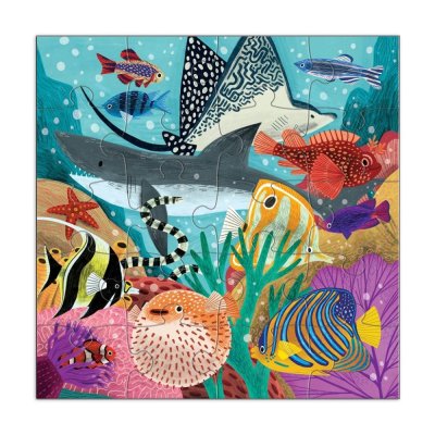 Mudpuppy Magnetisches Puzzle Tiefsee 2x20 Teile