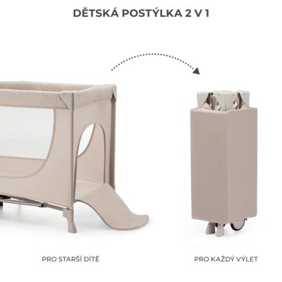 KINDERKRAFT Reisebett Joy 2 Beige