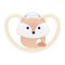NUK Dudlík Space Fox in Box 0-6m