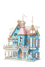 Woodcraft Drewniane puzzle 3D Bajkowa Willa