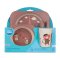 CANPOL BABIES Bonjour Paris Geschirrset 5-teilig rot