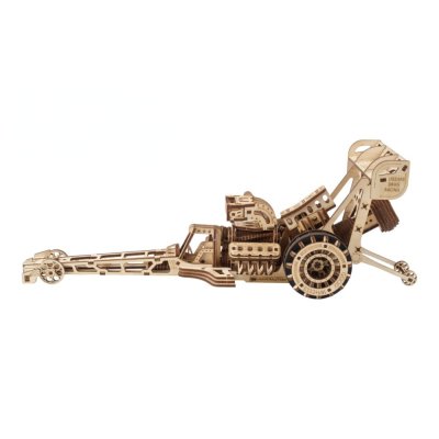 Ugears 3D Holzmechanik Puzzle Rennwagen (Dragster)