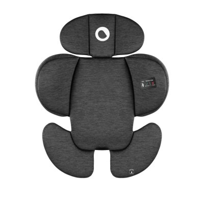 LIONELO Seggiolino Auto Navy i-Size (40-150 cm) Nero Rosso