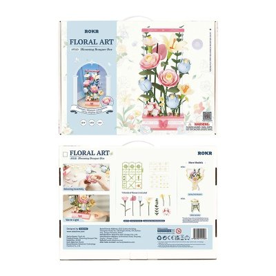 Puzzle 3D RoboTime Boîte à fleurs