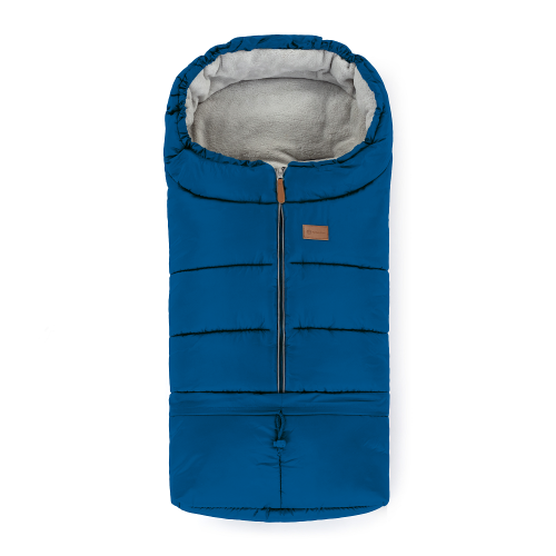 PETITE&MARS Set geanta de iarna Jibot 3in1 + manusi Jasie pentru carucior Ocean Blue