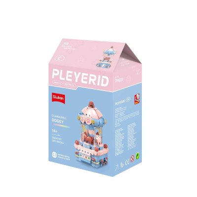 Sluban Pleyerid M38-P8027 Manège avec animal C Chien