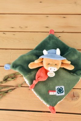 Doudou Darilni set Plišasta ninica kravica Aneth 27 cm