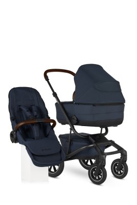 EASYWALKER SET Kinderwagen 4in1 Jimmey Indigo Blue XXL AIR + RWS + CYBEX Aton B2 i-Size