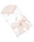EKO Muslin Filt med kokosinsats och rosett Ballerina Mouse 75x75cm