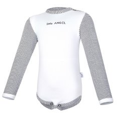 Body skid DR-streep Outlast® - wit/wit-zwarte streep