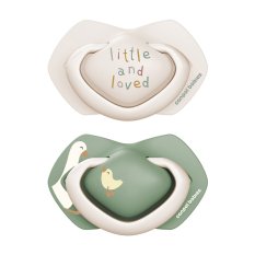 CANPOL BABIES Silikon Schnuller symmetrisch Light touch Goose 6-18m, 2Stk