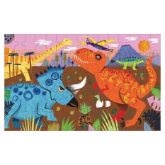 Puzzle Mudpuppy Lenticular Dinossauros 75 peças