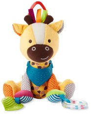 SKIP HOP Toy aktiv på C-ring Bandana Buddies Giraffe 0m+