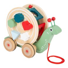 small foot Motorik-Schnecke zum Ziehen mit Formen