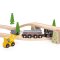 Bigjigs Rail Langer Kohlenwagen + 2 Schienen