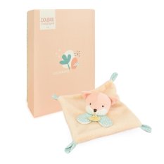 Doudou Plüsch Schmusetuch Orange Fuchs 19 cm