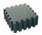 BABYDAN Mata do zabawy Puzzle Dusty Grey 90x90 cm