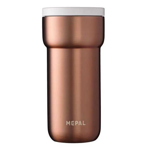 MEPAL Mug isotherme acier inoxydable Ellipse Or Rose 375ml