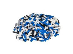 L-W Toys Ensemble de police 500 pièces lourd