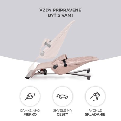 KINDERKRAFT Babywippe Mimi Beige, bis 9 kg