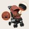 LIONELO Carrinho de passeio Emma Plus Coral Pink