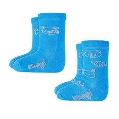 Children's Socks Set with Outlast® Picture - Blue
