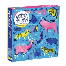 Mudpuppy Mammals 500 Piece Puzzle