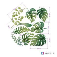 Wandaufkleber - Tropische Blätter