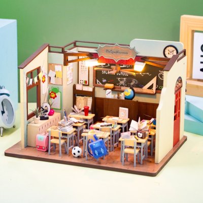 2Kids Toys Miniatyr dockhus Klassrum