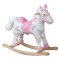 Bigjigs Toys Cavalo de Baloiço de Madeira com Flores