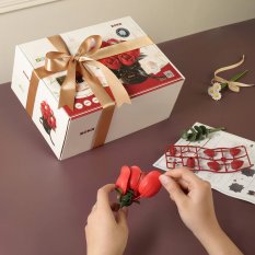 RoboTime 3D Puzzle Bouquet of Red Roses