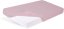 BABYMATEX Waterproof sheet with rubber band Bamboo old pink 60x120 cm