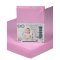 EKO Laken wasserdicht mit Gummijersey rosa 120x60 cm