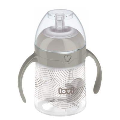 LOVI Pierwszy kubek ze słomką i wagą Harmony 150 ml