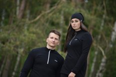 Čiapka šmyk spadnutá BARIDI Outlast® - čierna