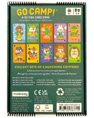 Mudpuppy Card Game Let's Go Camping!