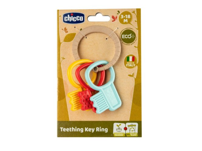 CHICCO Beißring Keys Eco+ 3m+