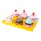 small foot Set süße Cupcakes