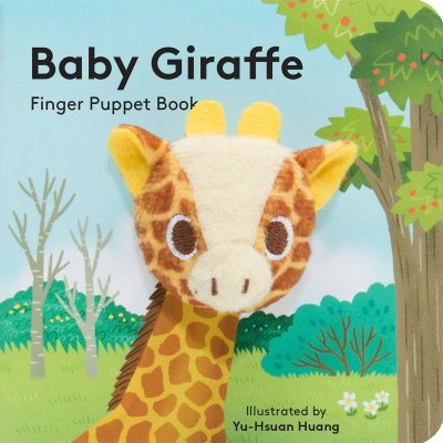 Chronicle Books Livre-marionnette Bébé Girafe