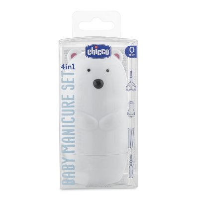 CHICCO Maniküre-Set für Kinder Eisbär