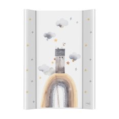 CEBA BABY Wickelauflage 2-seitig weich (50x70) Basic Rainbow Home