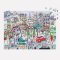 Galison Folienpuzzle Michael Storrings Weihnachtliches Paris 1000 Teile